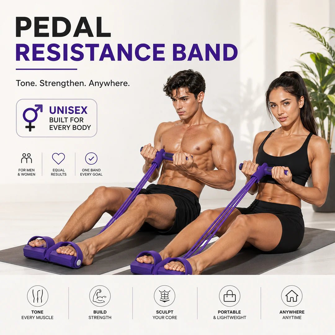 FlexBand 360 - Unisex Yoga Pedal Puller Resistance Band