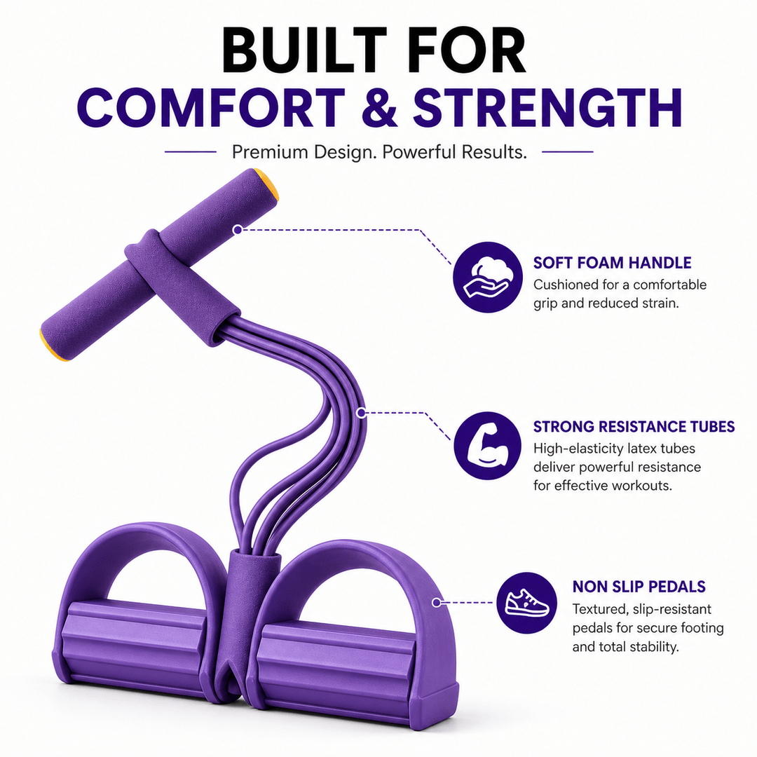 FlexBand 360 - Unisex Yoga Pedal Puller Resistance Band